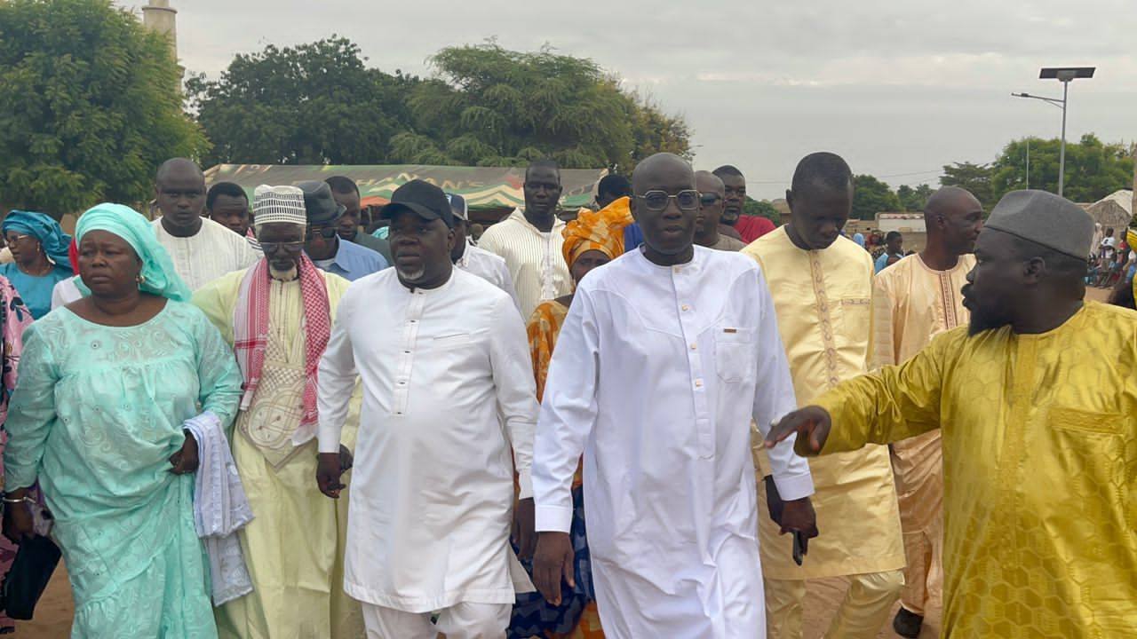 Le Maire et le Premier Adjoint lors de la cérémonie d'inauguration