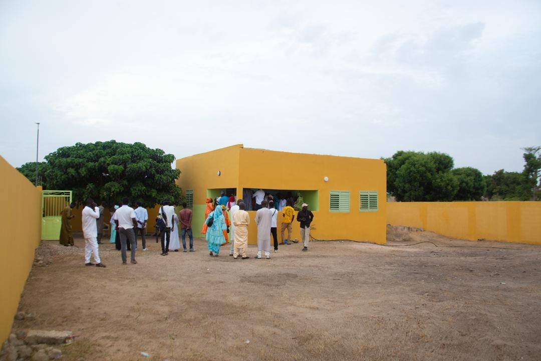 Structure du bâtiment de la case de santé